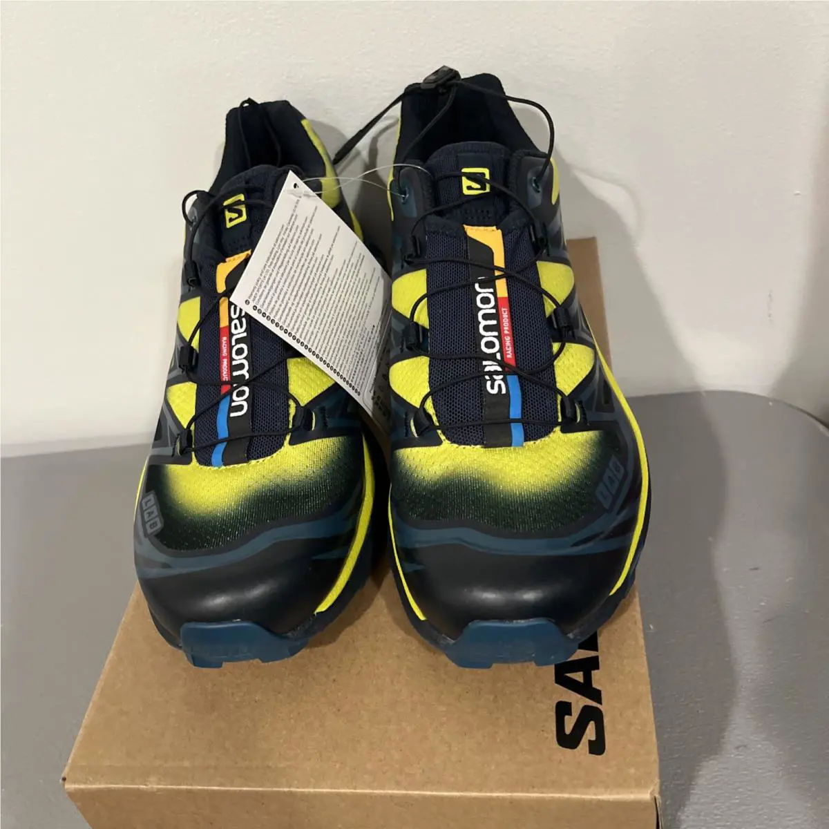 Salomon shoes - Salomon XT-6 SKYLINE - SKYLINE - L47440400 - Carbon 7