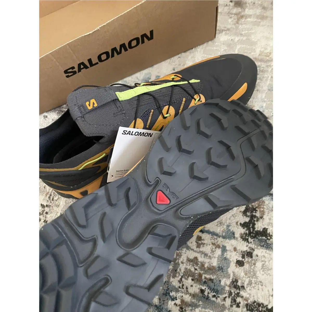 Salomon shoes - Salomon XT Rush 2 - Rush - 473143 - Ebony/blazing Orange/bright Lime Green (UPC: 0195751260343) 2