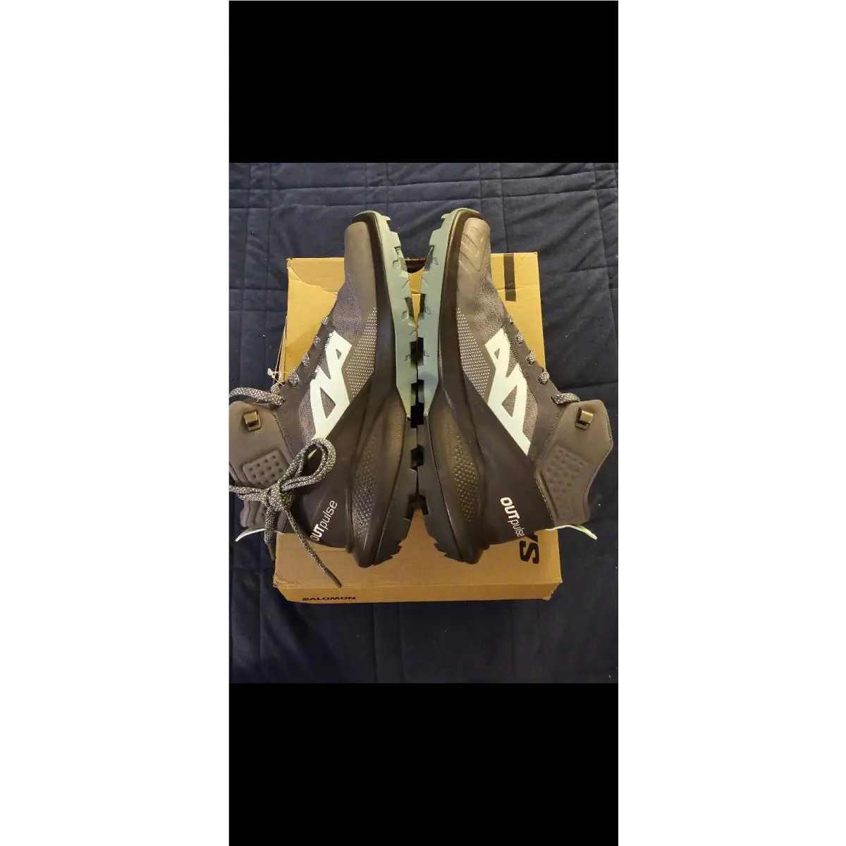 Salomon shoes - OUTpulse - OUTpulse - 470672 - Ebony/Quiet Shade 13