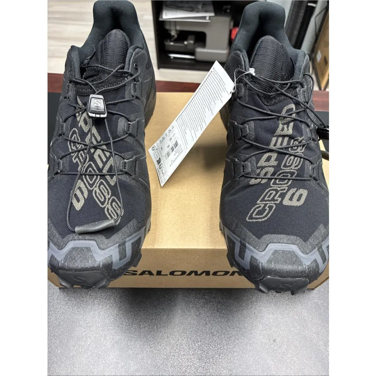 Salomon shoes - Salomon Speedcross 6 - Speedcross - L41743400 - Black 0