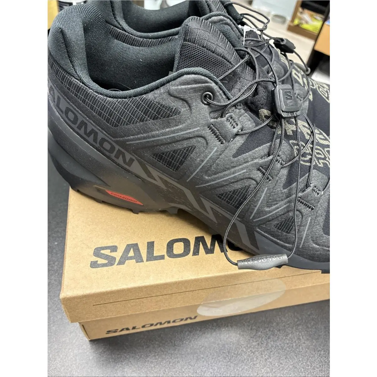 Salomon shoes - Salomon Speedcross 6 - Speedcross - L41743400 - Black 4