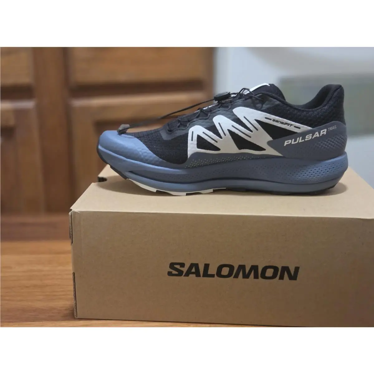 Salomon shoes - Salomon Pulsar Trail - Pulsar Trail - L47210000 - Black 1