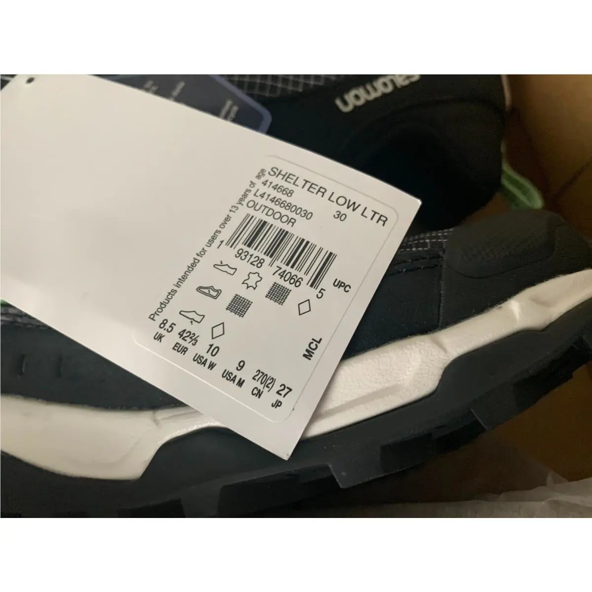 Salomon shoes - Salomon Shelter - Shelter - 414668 - Black 0
