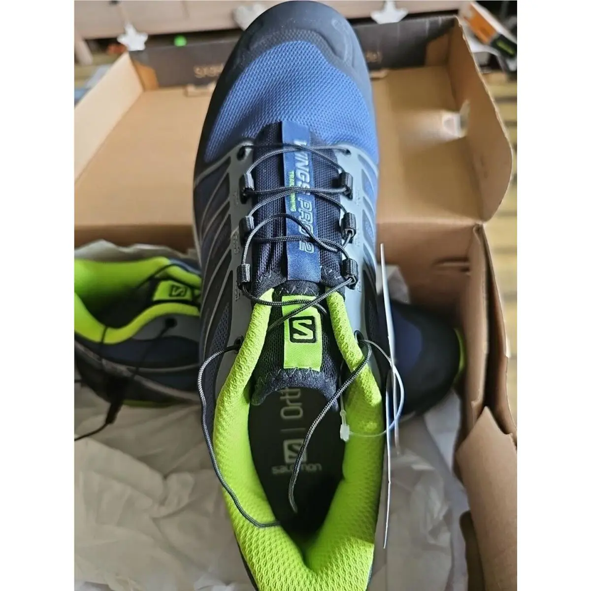 Salomon shoes - Salomon Wings Pro - Wings Pro - 381555 - Gray (UPC: 887850855246) 2