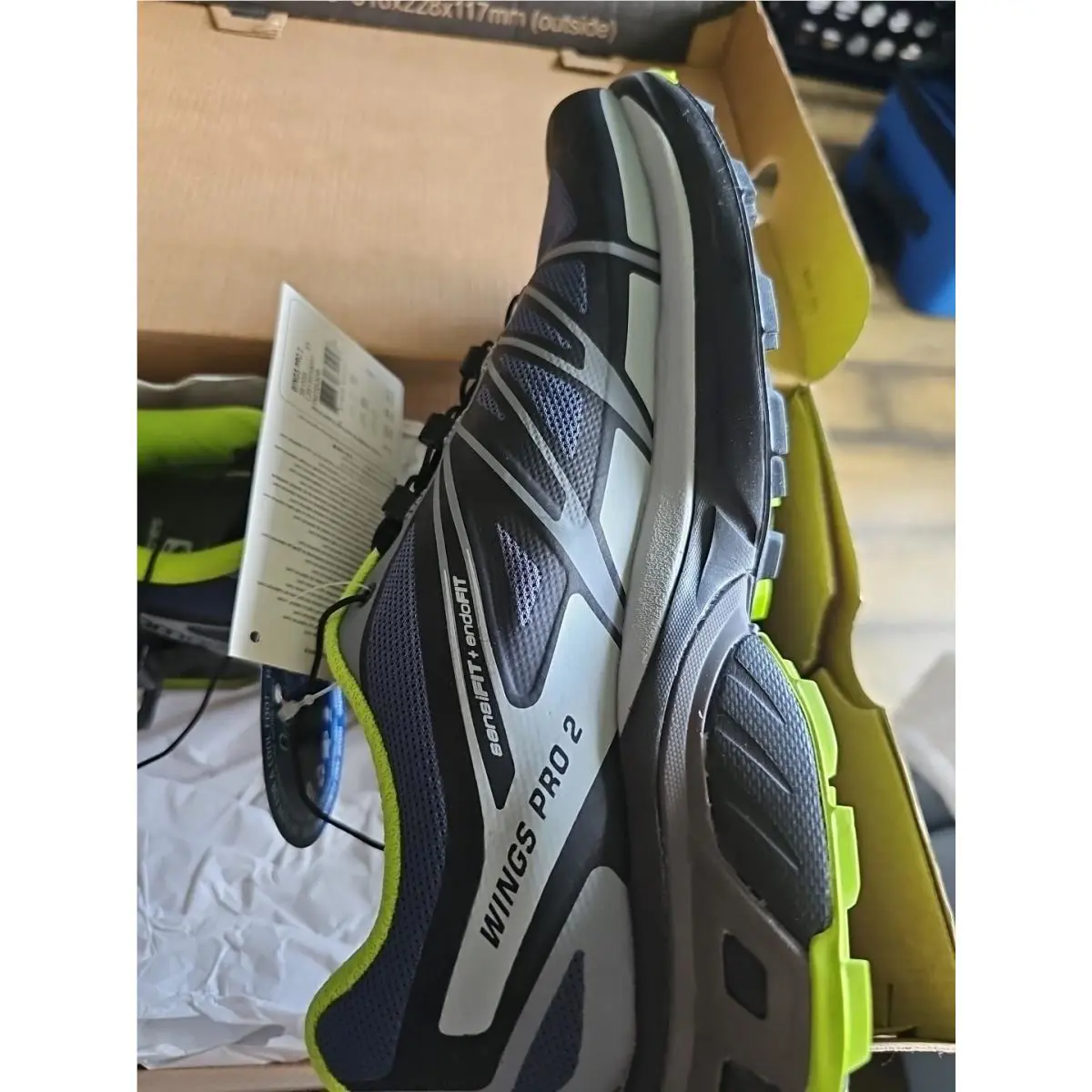Salomon shoes - Salomon Wings Pro - Wings Pro - 381555 - Gray (UPC: 887850855246) 3