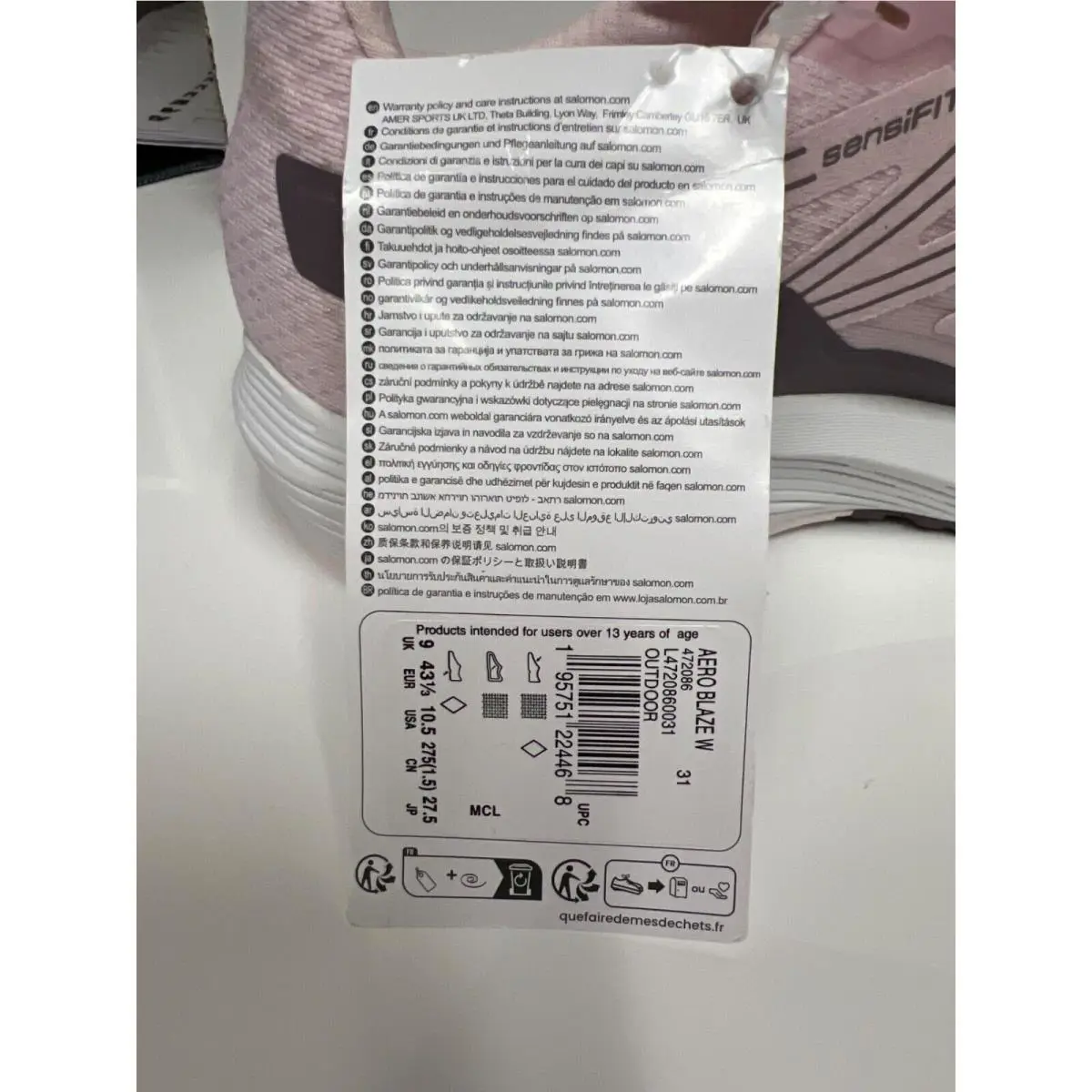 Salomon shoes - Salomon Aero Blaze - Aero Blaze - Pink 7
