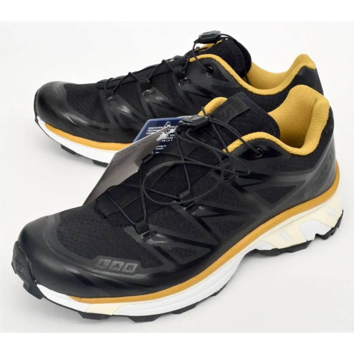 Salomon shoes - XT-6 - Black and Yellow 0
