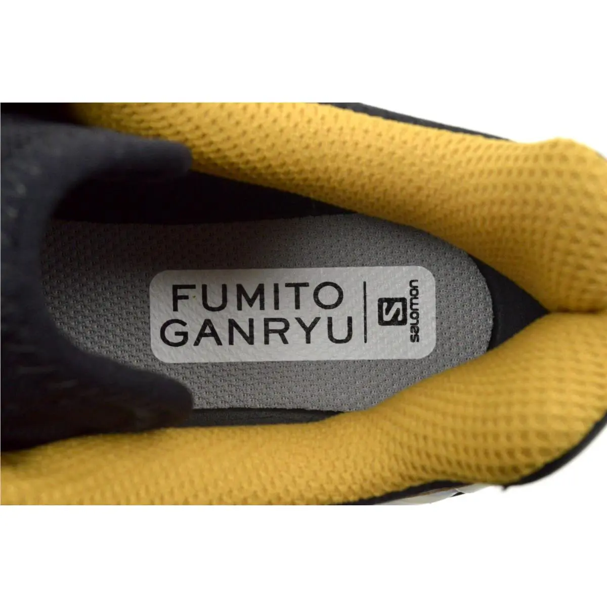 Salomon shoes - XT-6 - Black and Yellow 4