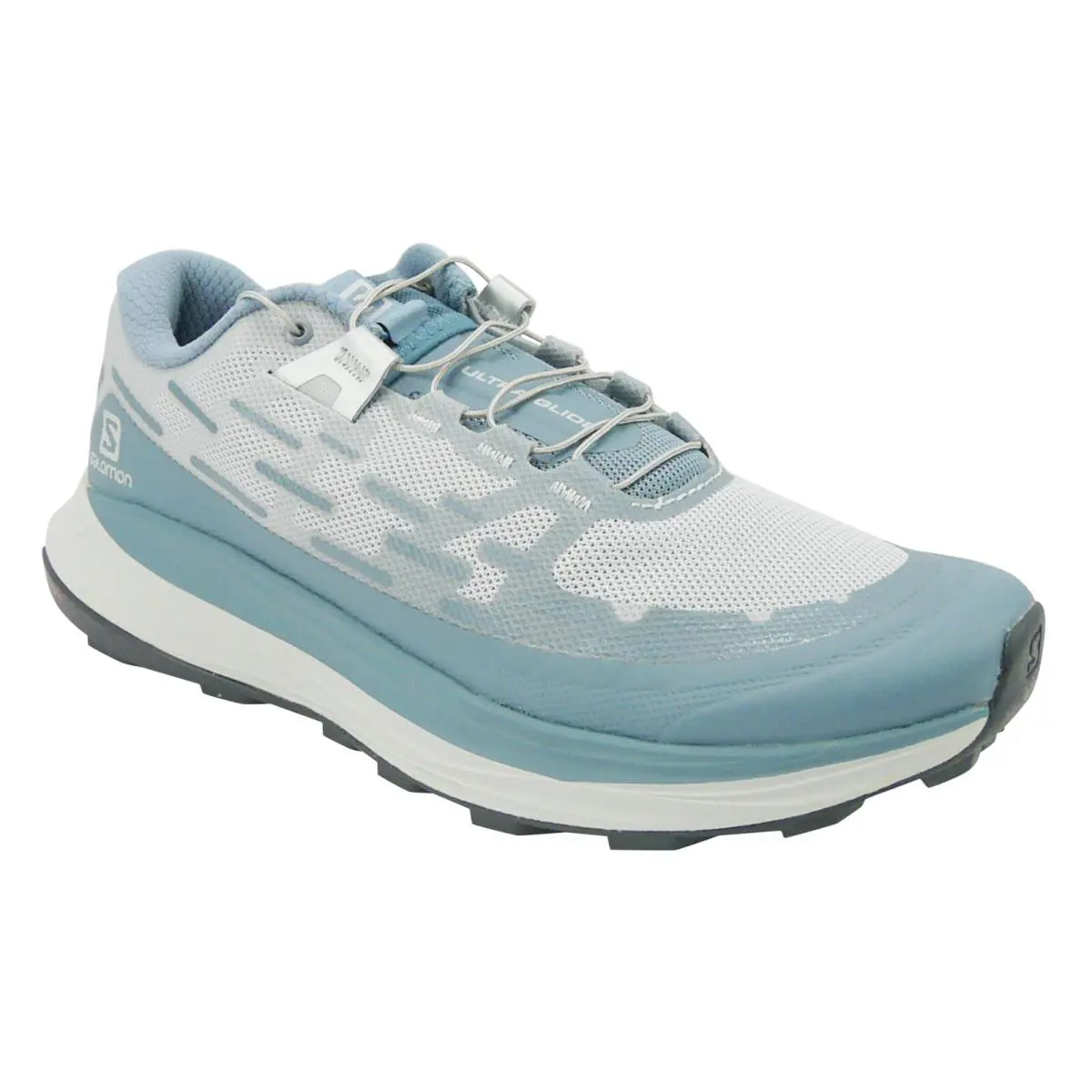 Salomon L415539007 Ultra Glide Women`s Bluestone/pearl Blue/ EB US 7 - Blue