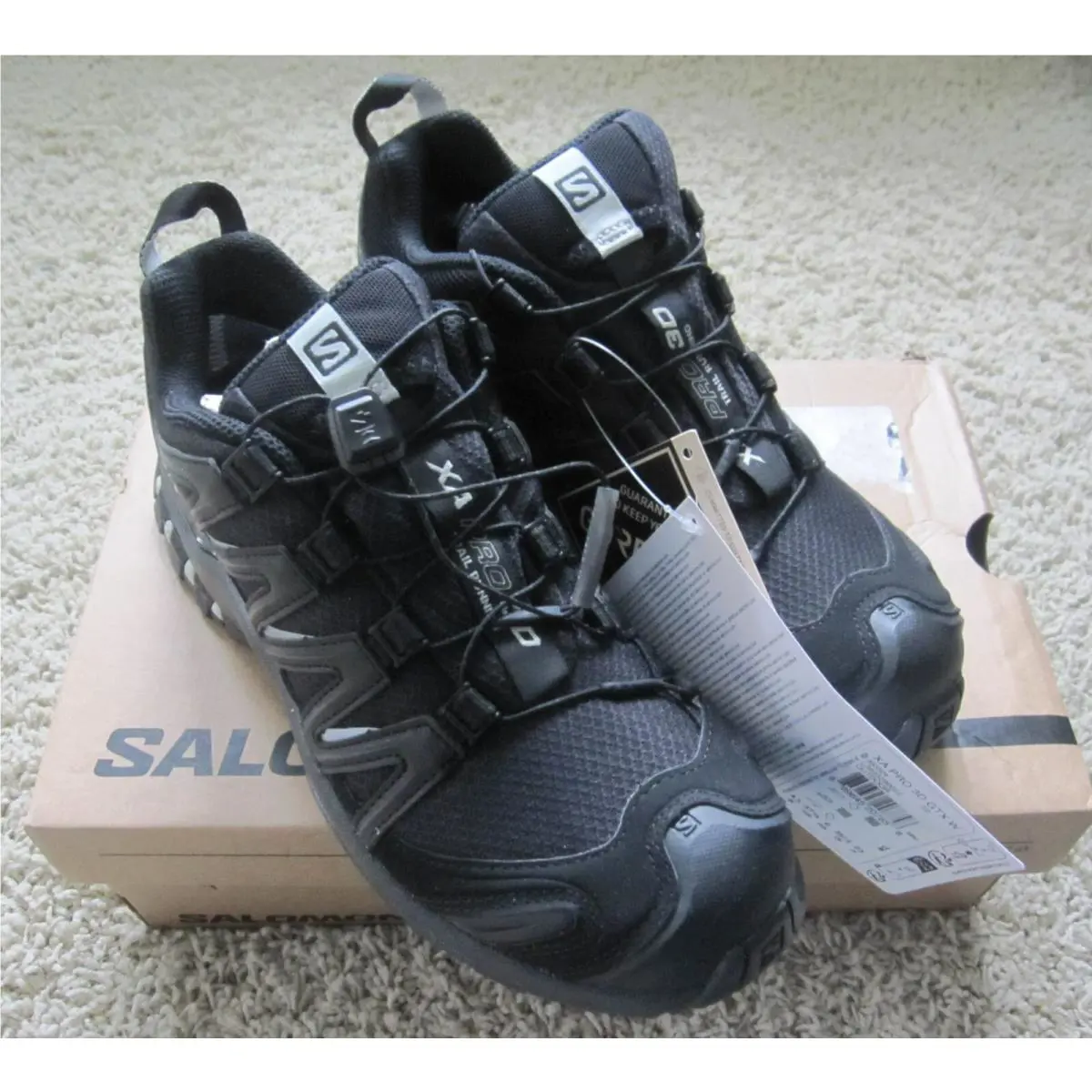 Salomon shoes - Salomon XA Pro 3D GTX - Black (UPC: 889645207858) 0