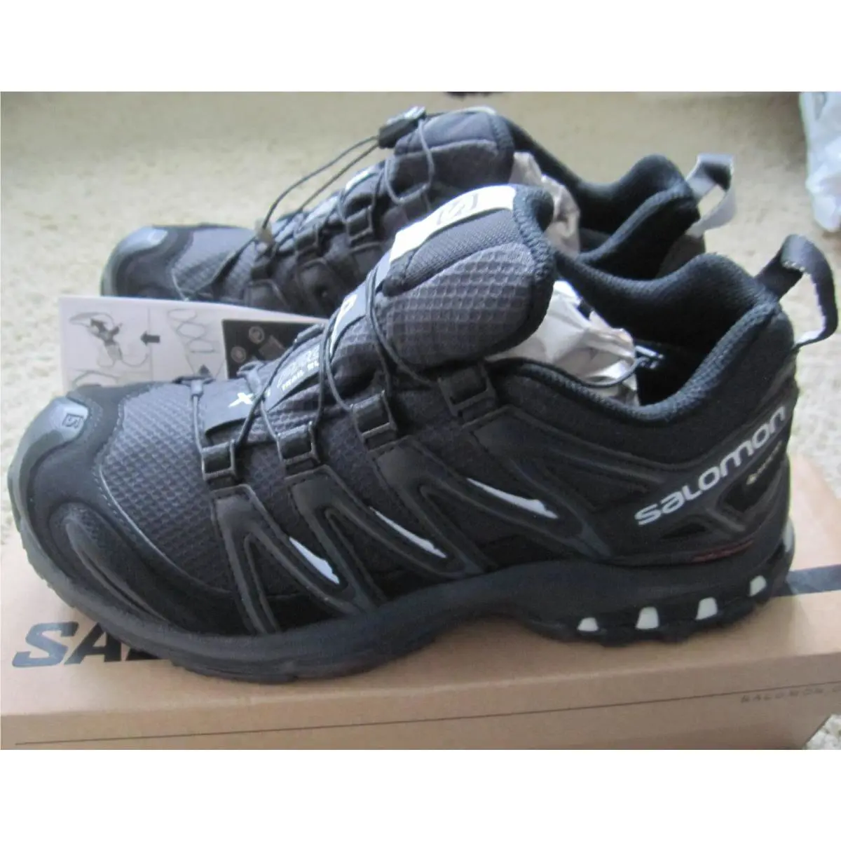 Salomon shoes - Salomon XA Pro 3D GTX - Black (UPC: 889645207858) 3