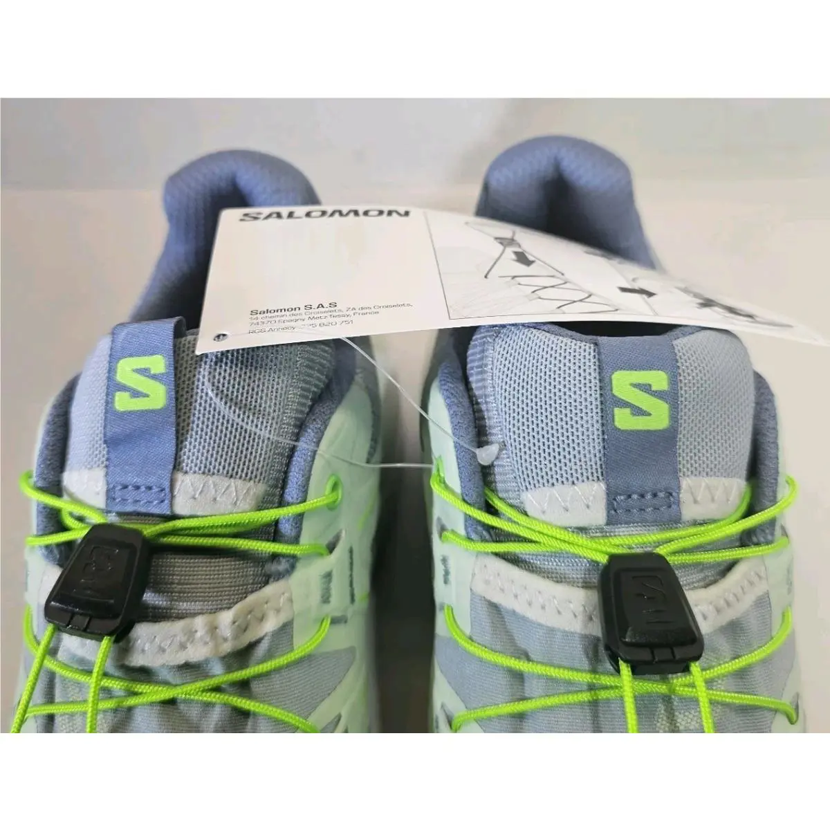 Salomon shoes - Salomon Speedcross 6 - Speedcross - Sneaker - Quarry/Green Gecko/Flint Stone 8