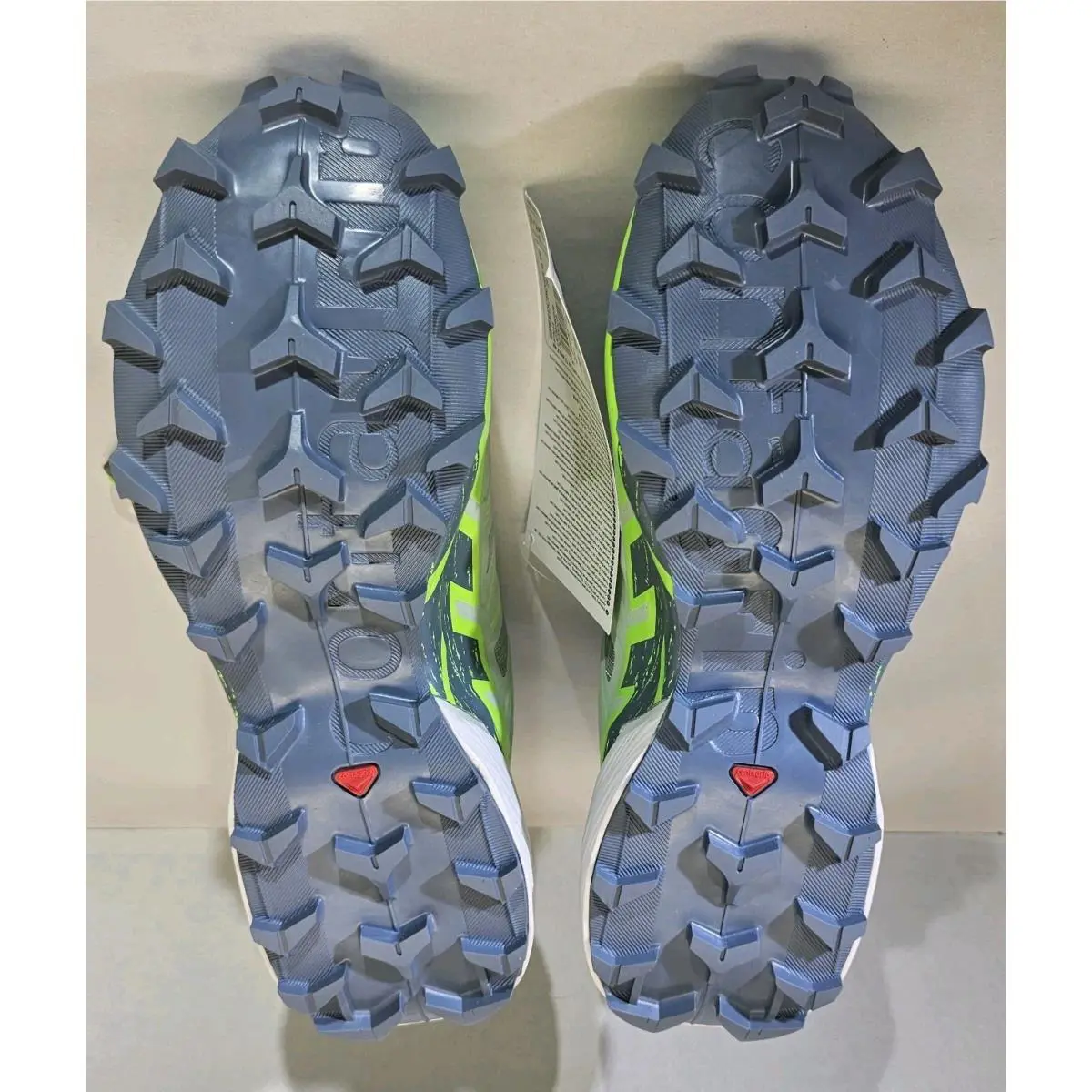 Salomon shoes - Salomon Speedcross 6 - Speedcross - Sneaker - Quarry/Green Gecko/Flint Stone 22