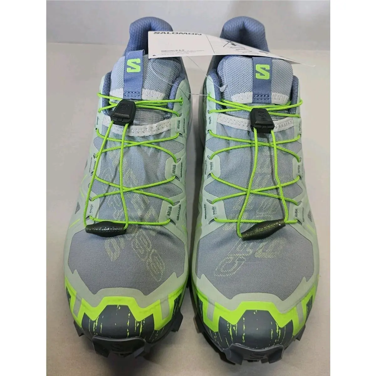 Salomon shoes - Salomon Speedcross 6 - Speedcross - Sneaker - Quarry/Green Gecko/Flint Stone 6