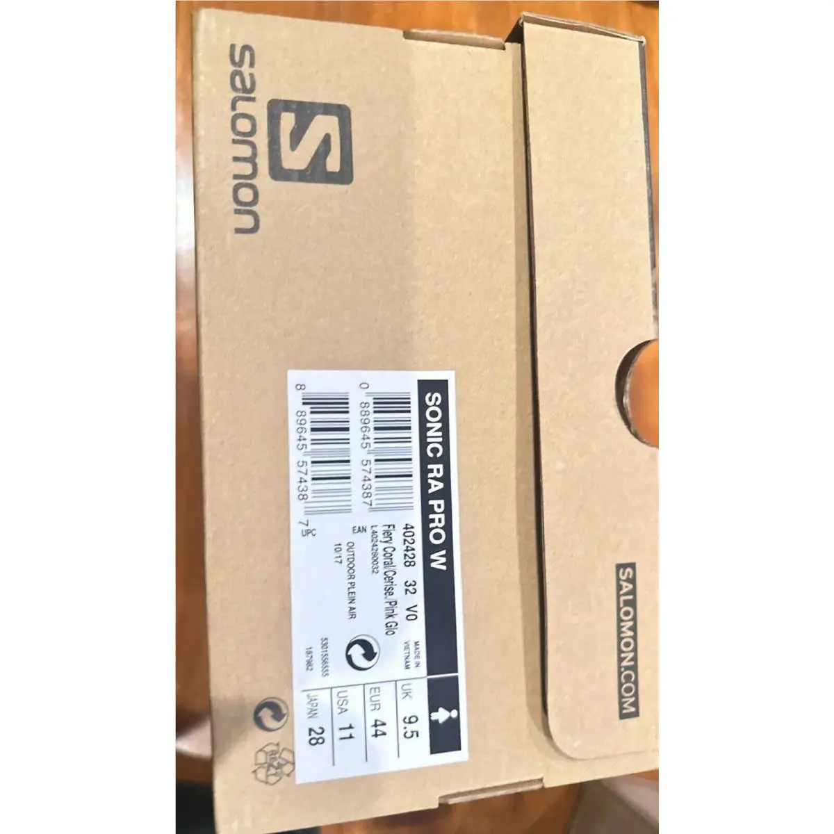 Salomon shoes - Salomon Sonic RA Pro - Sonic Pro - 400138 37 V0 - Yellow 1