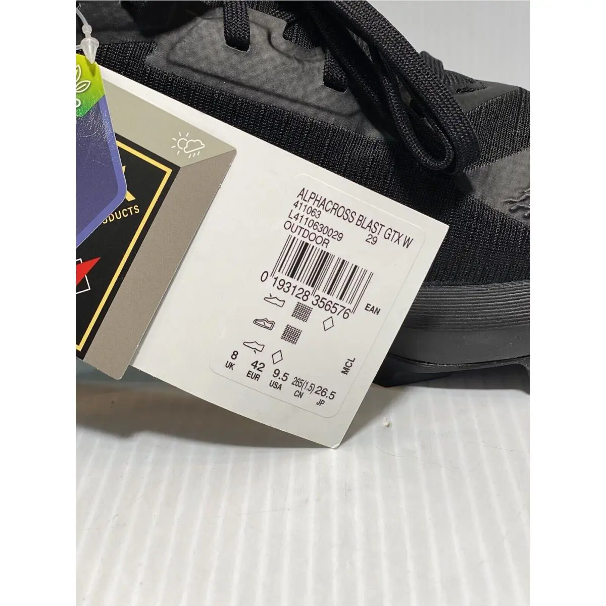 Salomon shoes - Salomon Alphacross - Alphacross - L41106300 - Black (UPC: 0193128356576) 6