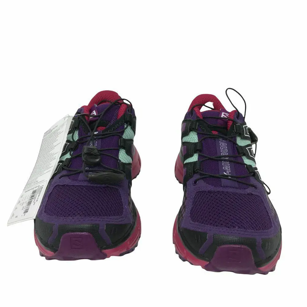Salomon shoes - Acai/sangria/fair aqua (UPC: 889645206615) 1