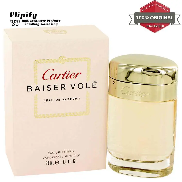 Baiser Vole Perfume Cartier 3.4 oz 100 ML 1.7 1 oz 50 30 ML Edp Spray For Women