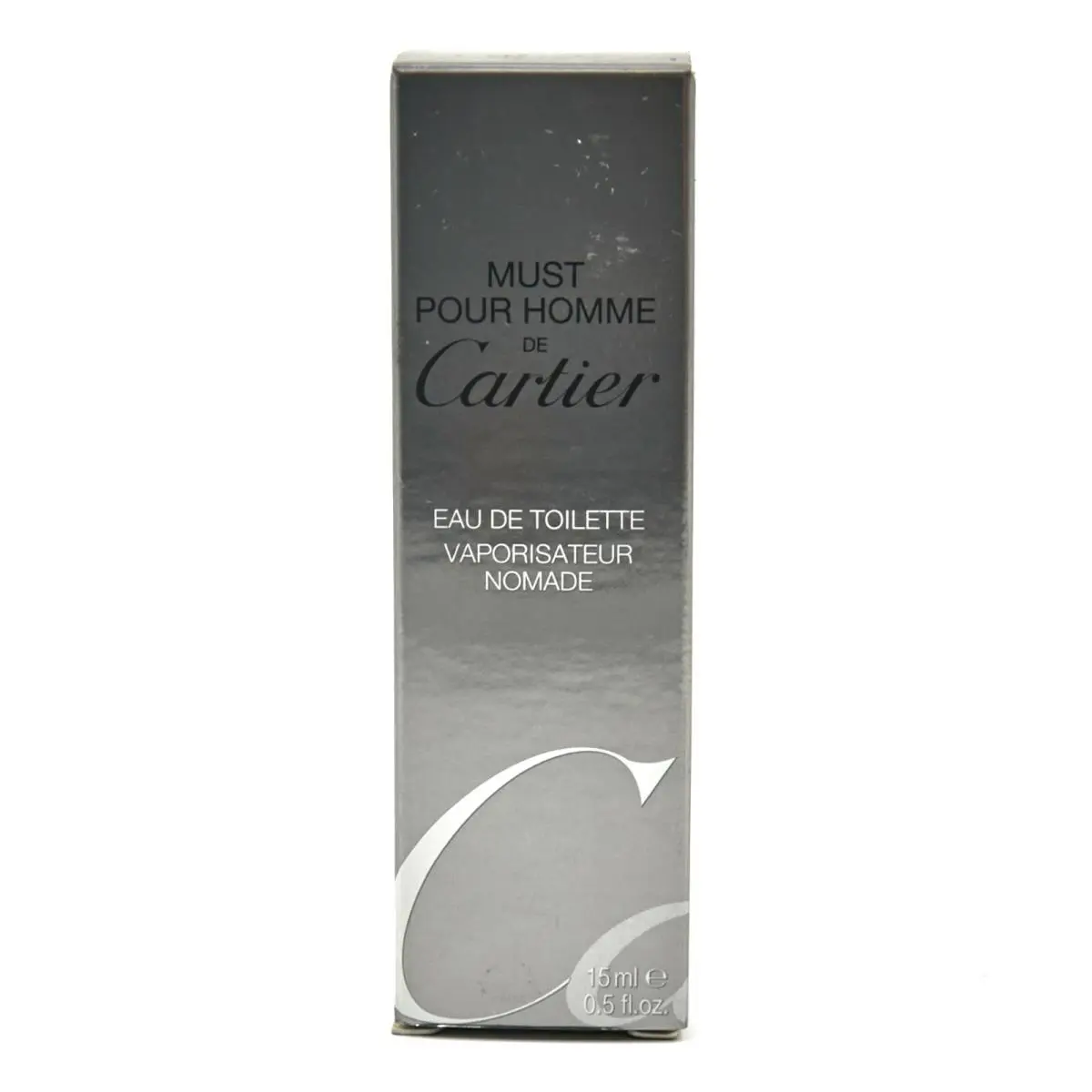 Cartier Must Pour Homme Edt 15ml/0.5 Fl.oz. Spray Vintage