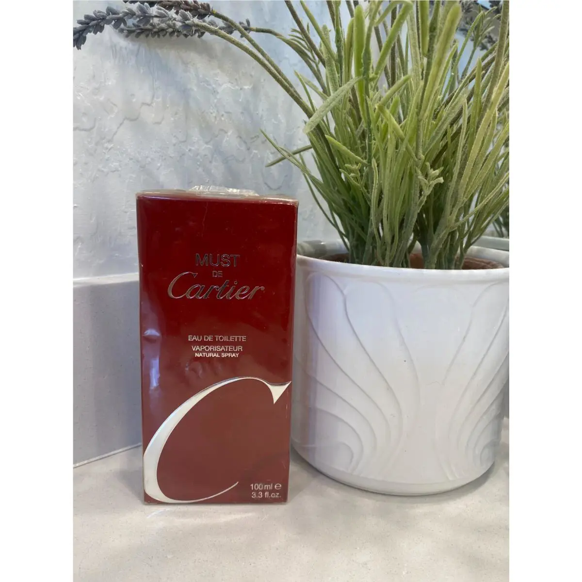 Vintage Must de Cartier For Women 3.3oz-100ml Edt Spray