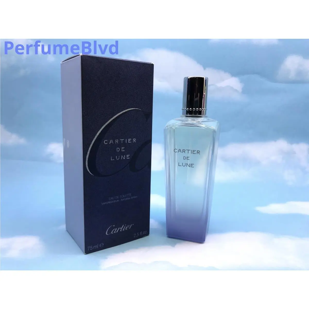 Cartier DE Lune 2.5 Fl.oz 75 ML Eau DE Toilette Spray For Men
