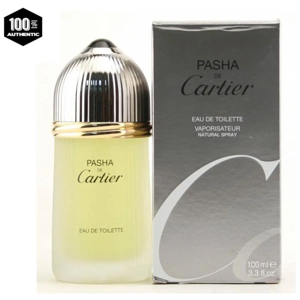 Pasha De Cartier Cologne For Men by Cartier 3.3 oz / 100 ml Edt Spray