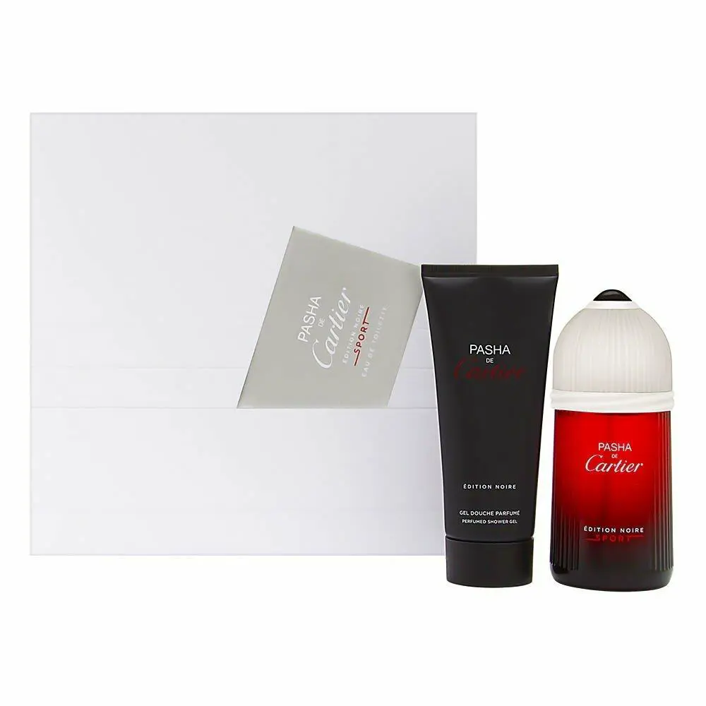 Pasha de Cartier Edition Noire Sport Men:3.3oz Eau de Toilette Spray+3.3 S/g Men