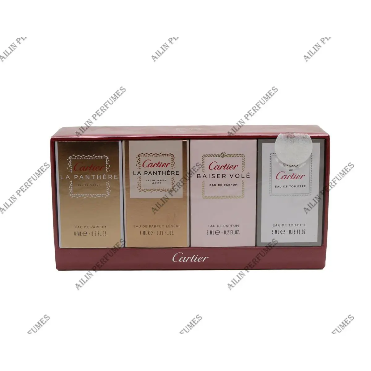 Cartier 4 Pcs Miniature Set Set For Women