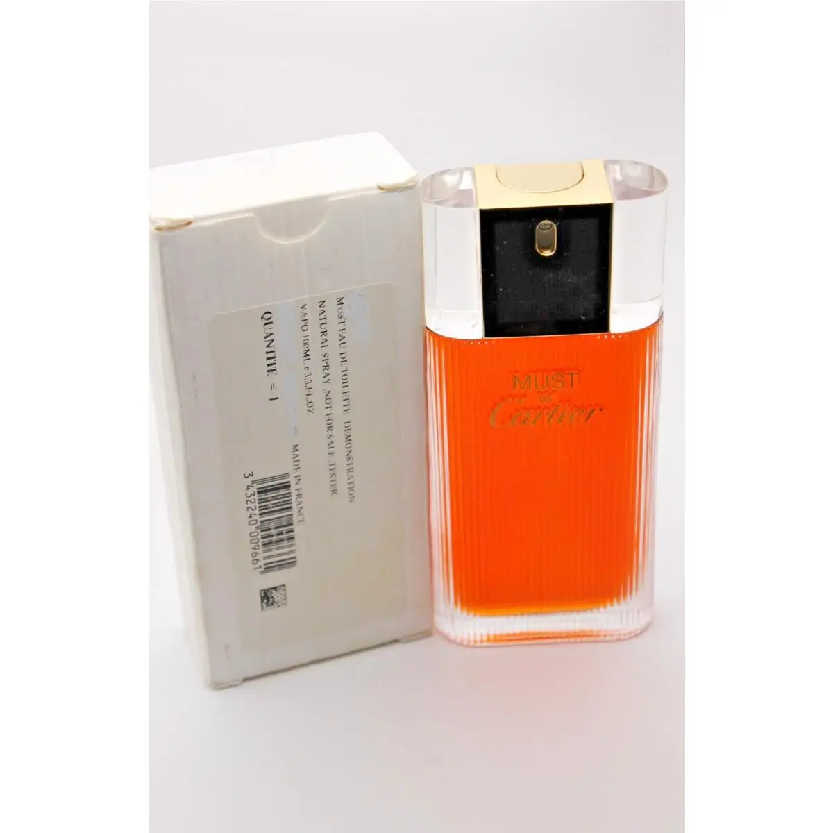 Must De  3.3 fl oz 100 ML Women`s Eau de Toilette Edt by Cartier