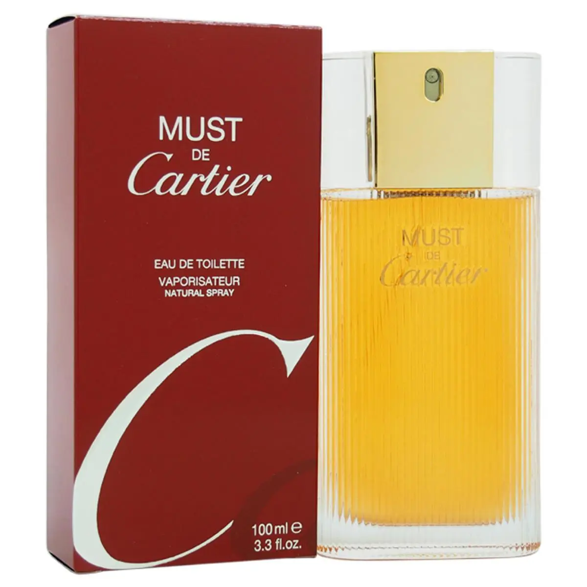 Must De Cartier by Cartier For Women - 3.4 oz Edt Spray