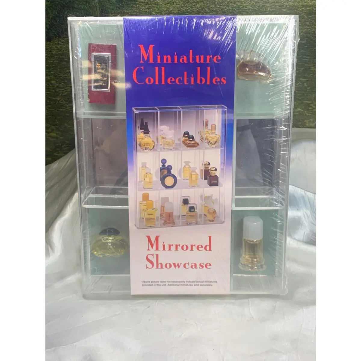 Cartier Miniature Collectibles Mirrored Showcase 4 Piece Gift Set
