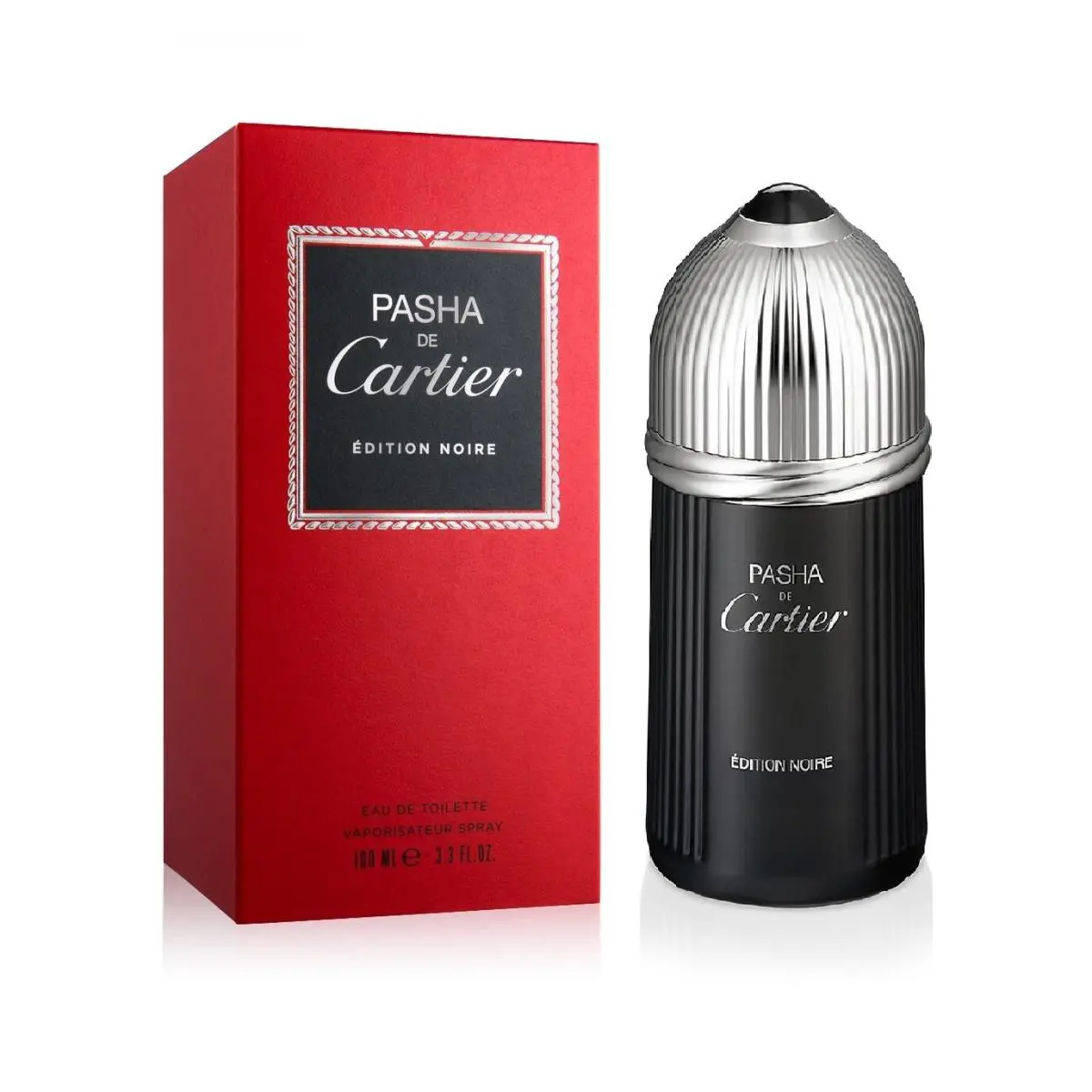 Pasha De Cartier Edition Noire For Men Edt 3.3 FL OZ /100 ML Spray