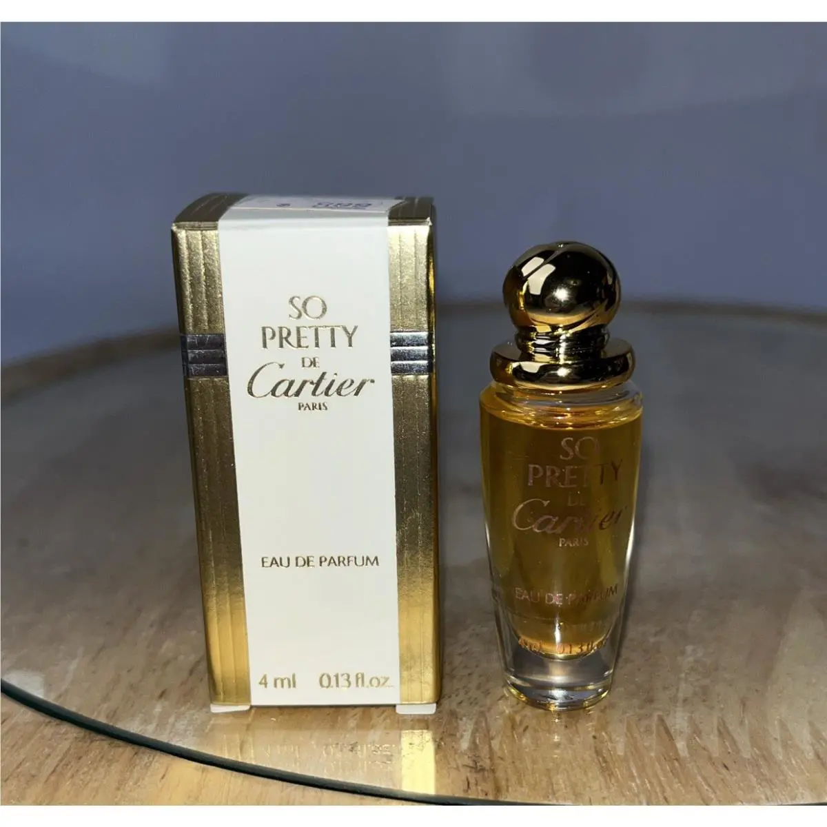 So Pretty De Cartier For Women 0.13 oz Eau de Parfum Splash Mini Rare