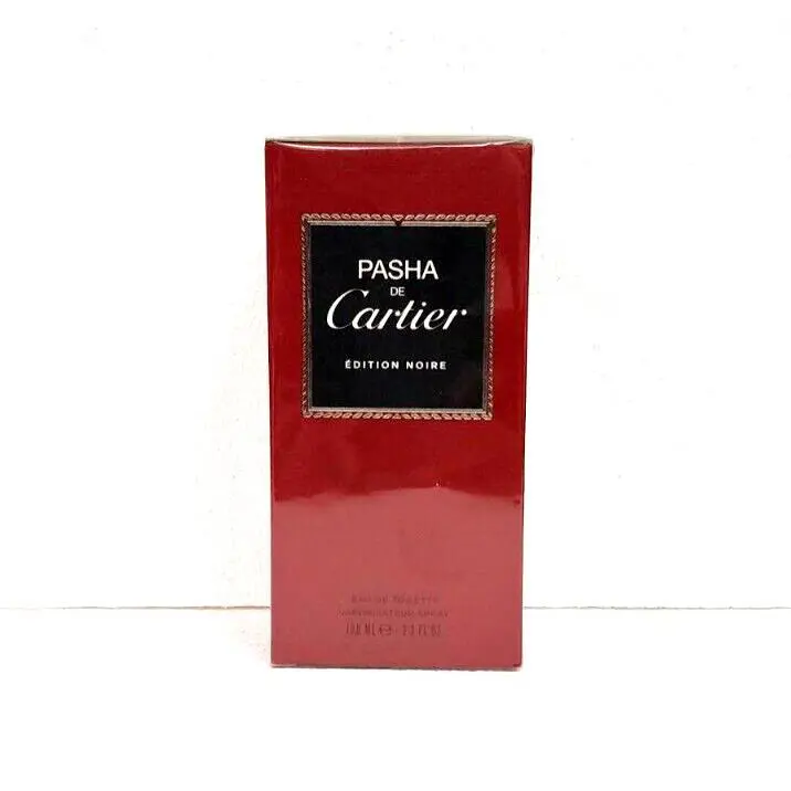 Pasha De Cartier Men Edition Noire By Cartier Edt Spray 3.4 Oz Boxed