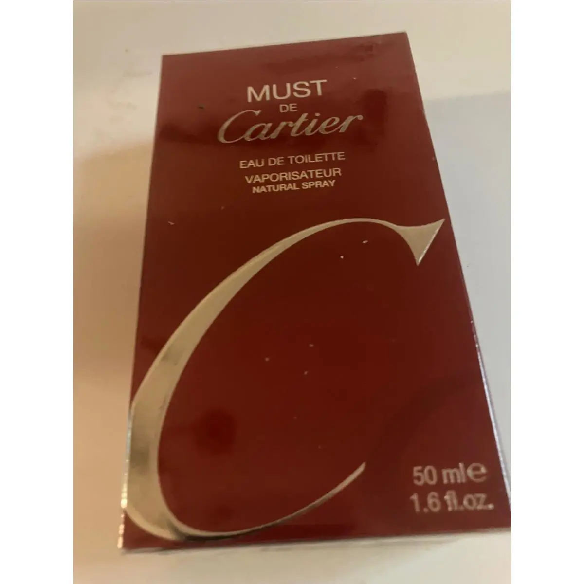 Must DE Cartier 1.6oz Edt Spray For Women Rare