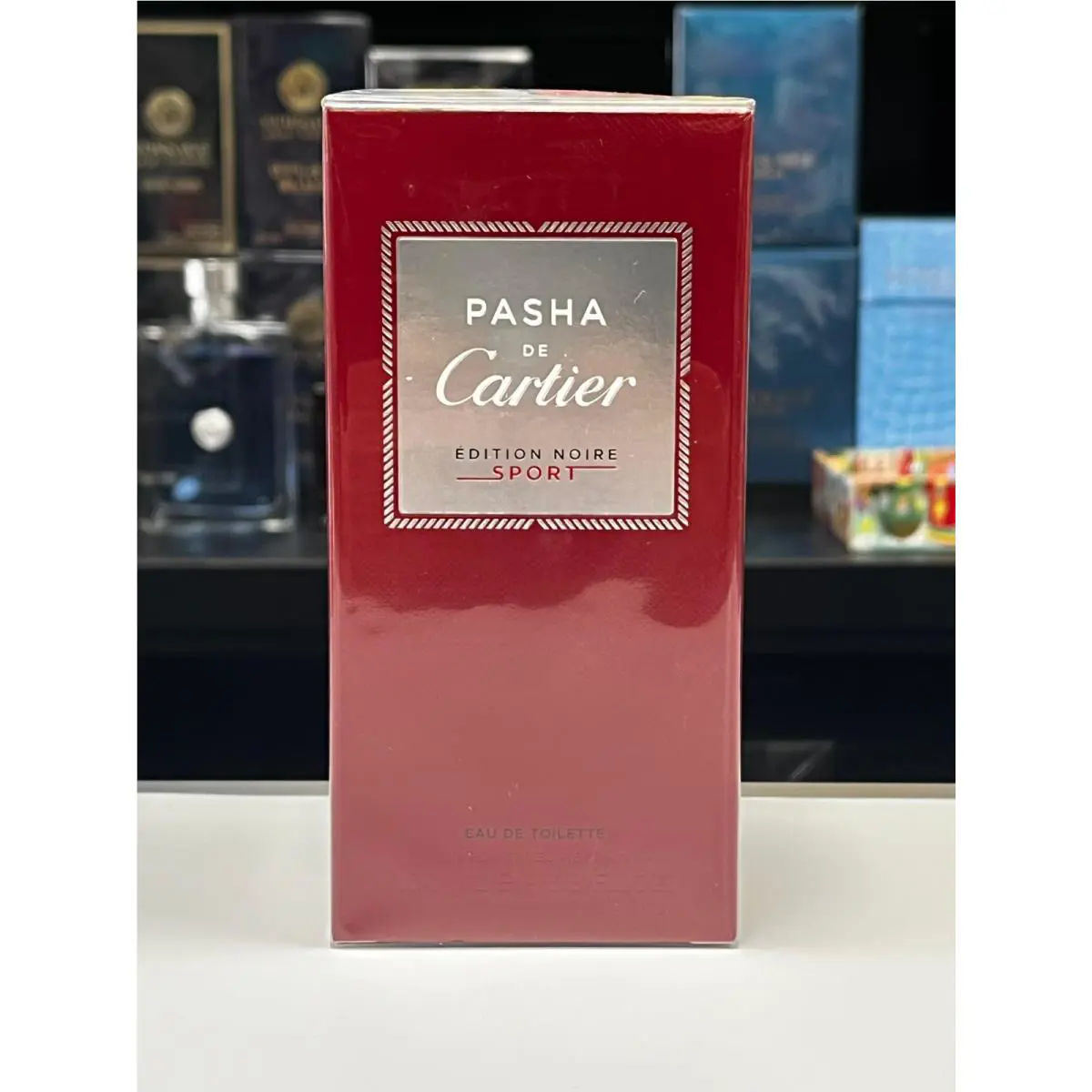 Cartier Pasha Edition Noire Sport Eau de Toilette For Men 3.3 Fl. Oz. / 100ml