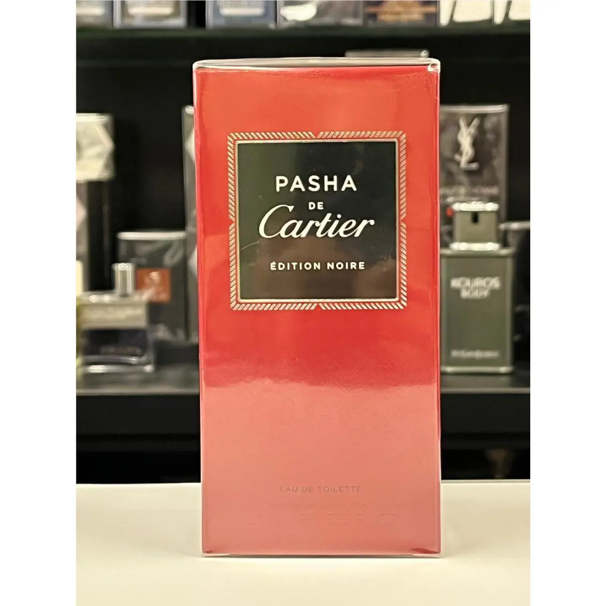 Cartier Pasha Edition Noire Eau de Toilette For Men 3.3 Fl. Oz. / 100ml