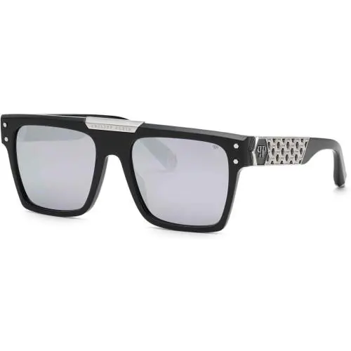 Philipp Plein SPP080 Shiny Black Shiny Black -700w 700w Sunglasses