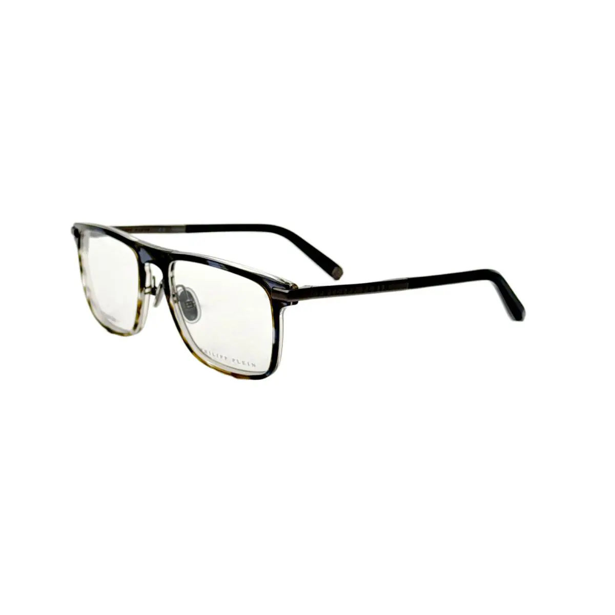 Philipp Plein Men`s 53mm Blue Havana Opticals VPP019M5309N3