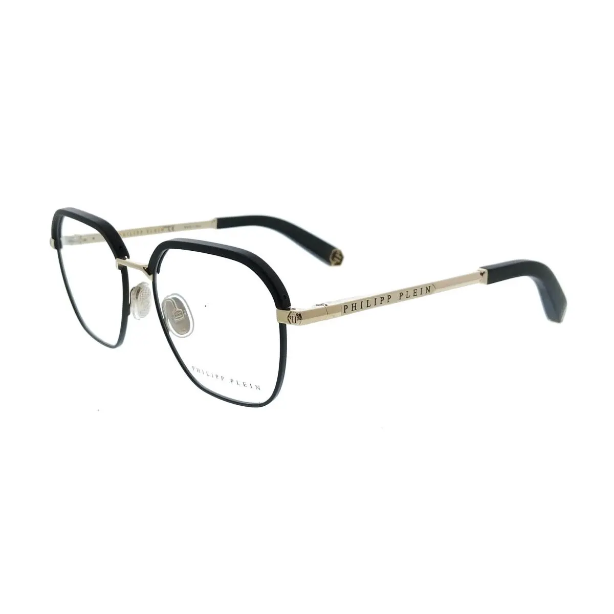 VPP017M520302 Black Square Mens Optical Frames by Philipp Plein