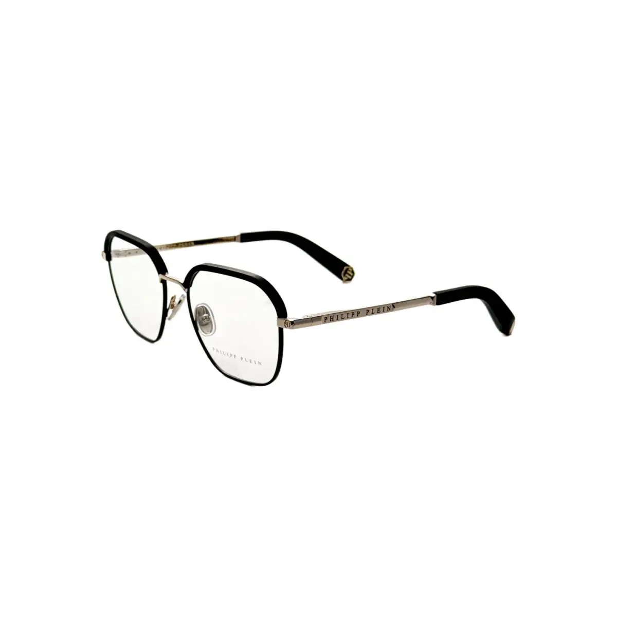 Philipp Plein Men`s 52mm Black Gold Opticals VPP017M520302