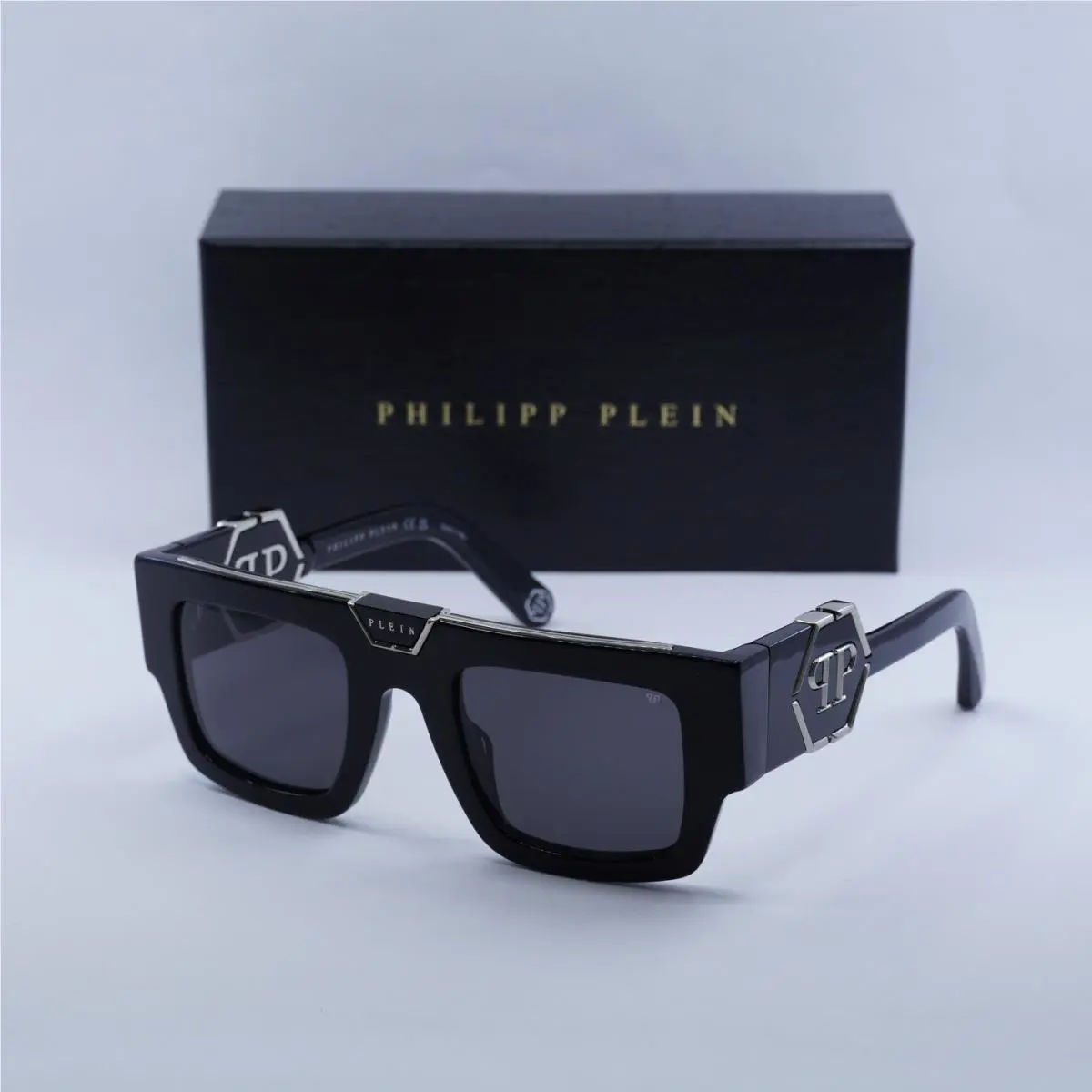 Philipp Plein SPP092M 700Y Black/grey 50-25-145 Sunglasses
