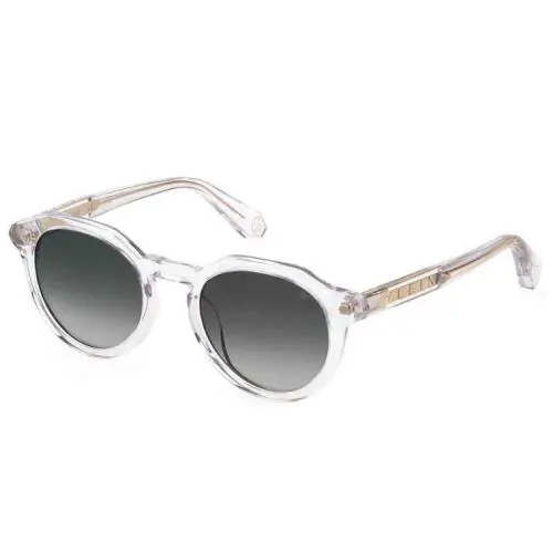 SPP002M 0880 Sunglasses Crystal Frame Grey Gradient Lenses 51mm by Philipp Plein