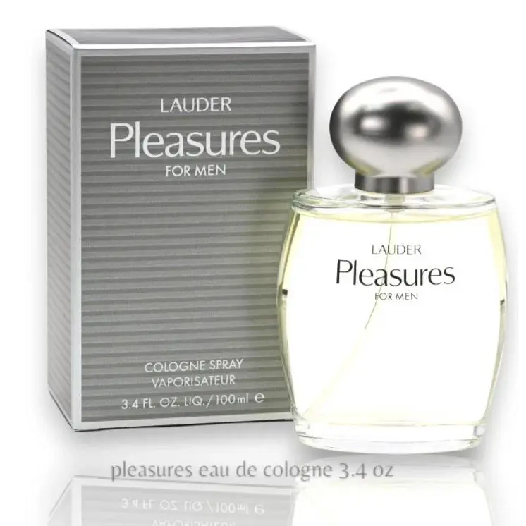 Pleasures For Men by Estee Lauder 3.4 oz Cologne Spray For Men