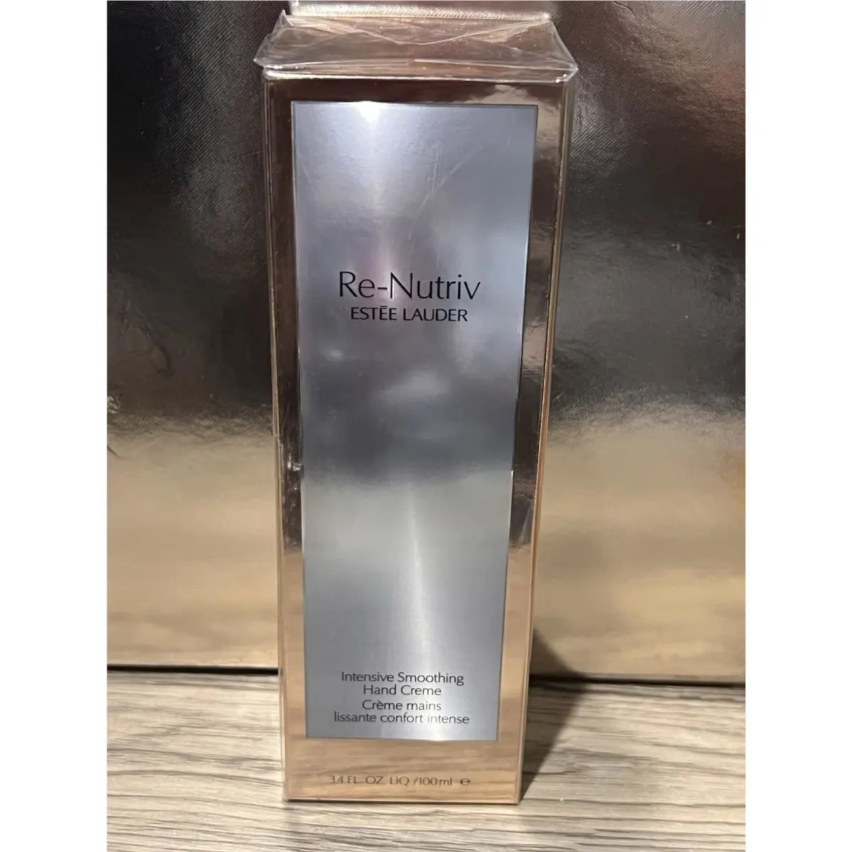 Estee Lauder Re-nutriv Intensive Smoothing Hand Creme 3.4OZ/ 100 ML Box