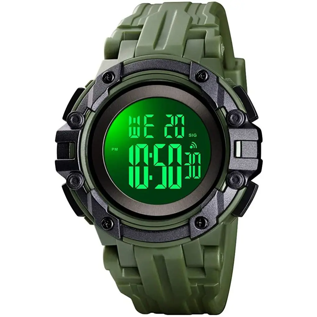 4 Day Ship- Best Sports Watch For Men Mens Digital Sports Military Watch For Men by Fanmis