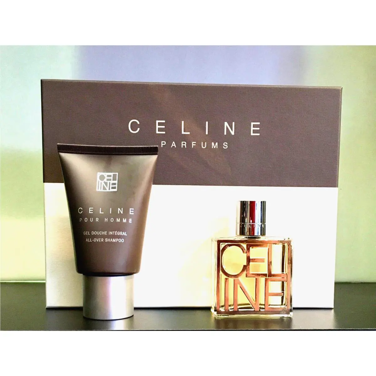 Celine Pour Homme Set Edt 1.7 oz / 50 ml Spray + 3.4 oz Shower Gel