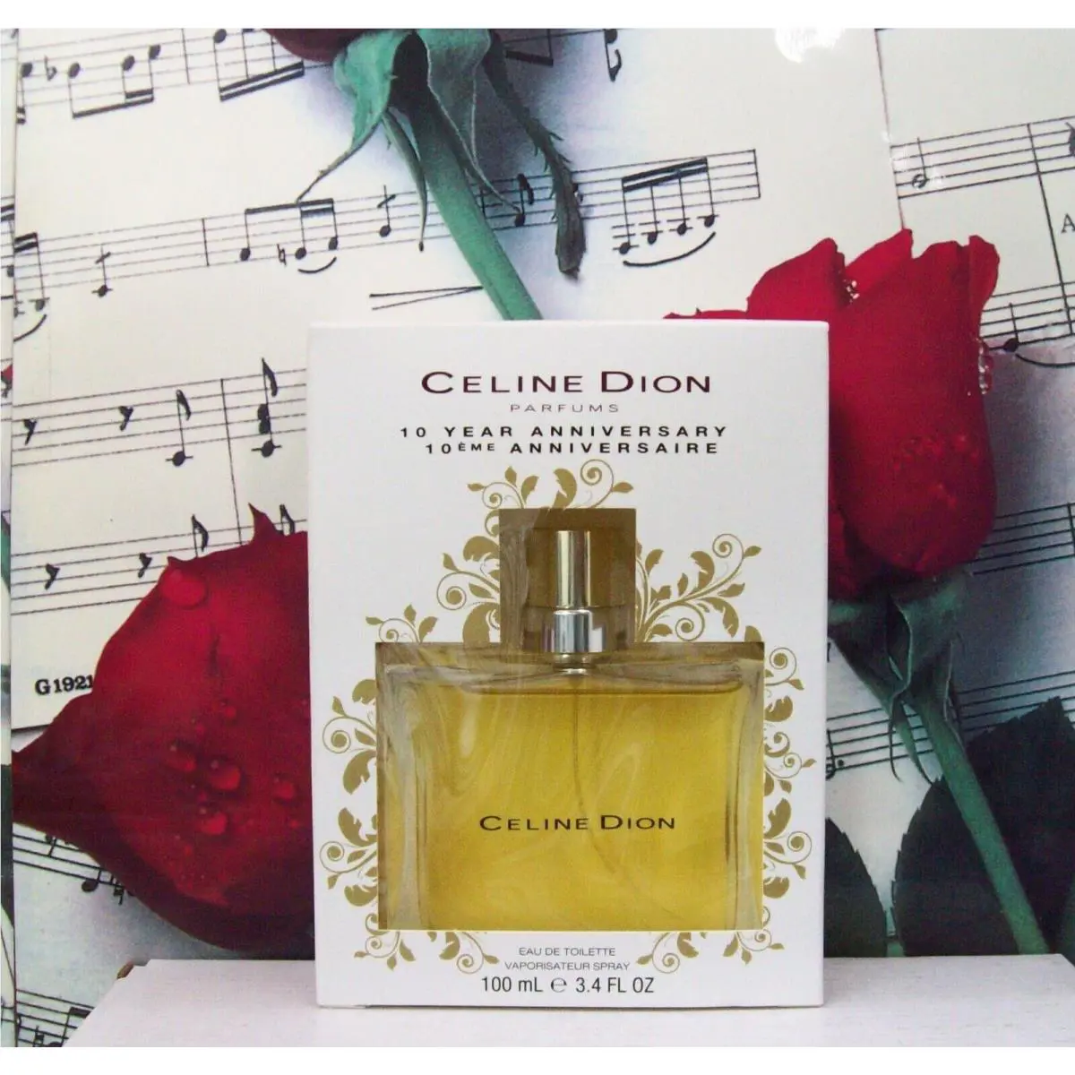 Celine Dion 10 Year Anniversary Edition Edt Spray 3.4 Fl. OZ