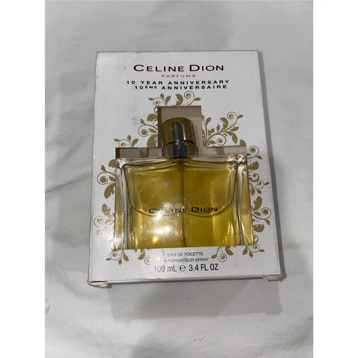 Celine Dion 10 Years Anniversary 3.4 Oz Eau DE Toilette Spray