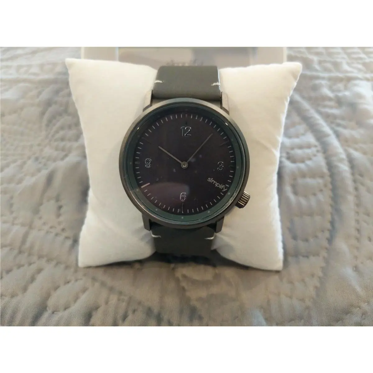 Simplify The 5500 Charcoal Dial Gunmetal Charcoal Watch